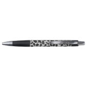 Stylo Impression noire et blanche dalmate (Dos)