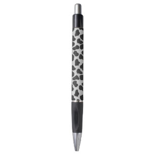 Stylo Impression noire et blanche dalmate