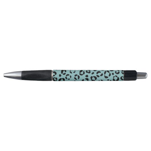 Stylo Imprimé animal sarcelle (Devant)