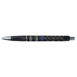 Stylo Indicateur de la ligne bleue mince de la police