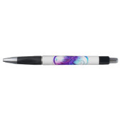 Stylo Infinity with purple feather (Devant)