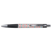 Stylo Inséparables roses et bleus mignons (Dos)
