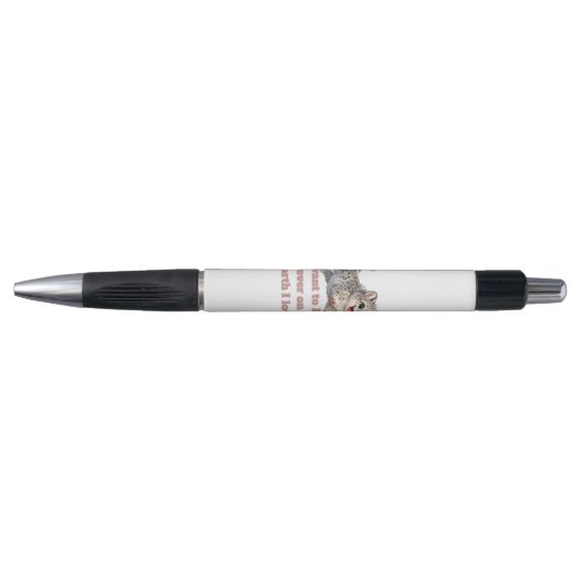 Stylo Inspiration pour la conservation de la faune du lé (Devant)