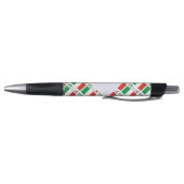 Stylo Italie - Drapeau italien - Personnalisation verte (Bas)