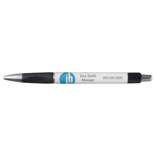 Stylo Jackson Hewitt Blue Monogram (Devant)