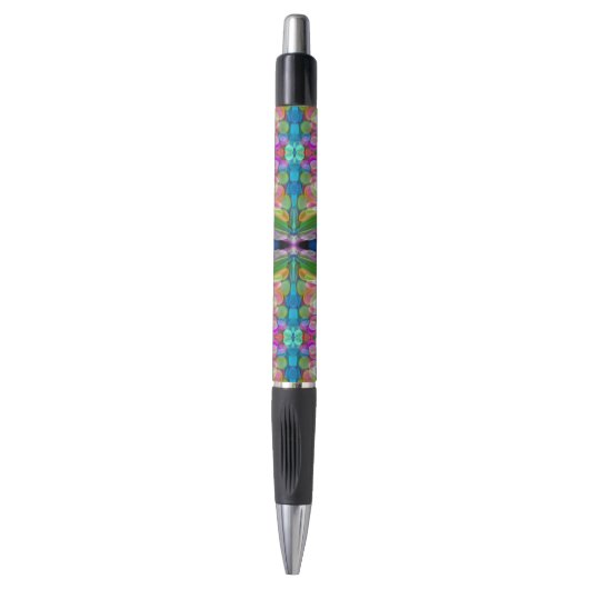 Stylo Jardin de Fleur sauvage de libellules Abstrait Flo (Devant (Vertical))