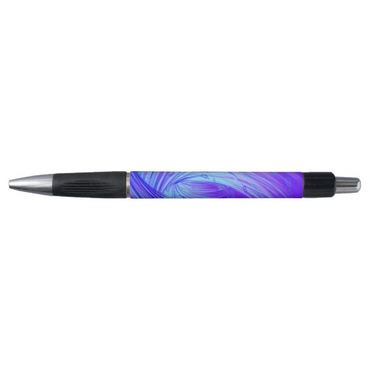 Stylo Jardin enchanté violet Abstrait (Devant)