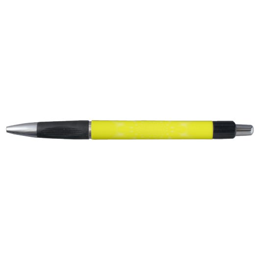 Stylo Jaune Étincelant (Devant)