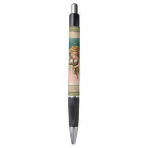 Stylo Joli Ange En Robe Rose