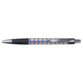 Stylo Joli chat de Noël à motifs (Dos)