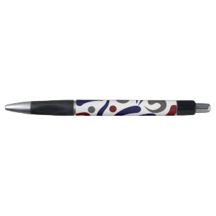 Stylo Joli motif abstrait