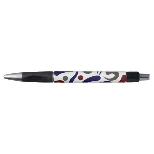 Stylo Joli motif abstrait (Devant)