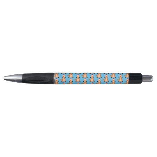 Stylo Joli Noël Fox Motif (Devant)