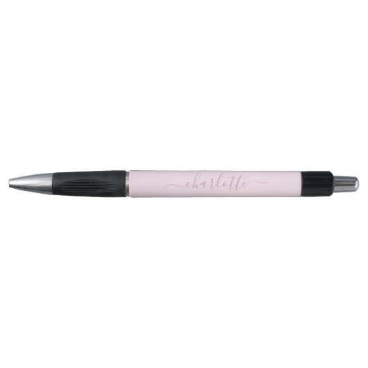 Stylo Joli rose et blanc doux (Devant)