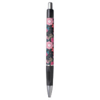 Joli rose giral Floral Silver Dots Gris design