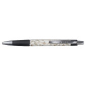 Stylo Jolies Fleurs Bleues Crème (Dos)