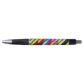 Stylo Jolies rayures colorées (Devant)
