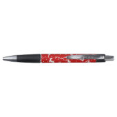 Stylo Joyeux Noël Rénes Rouges (Dos)