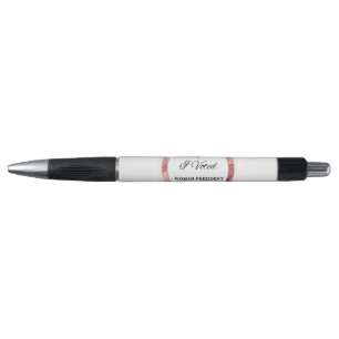 Stylo Kamala Harris Pen Logo Rose Circle.