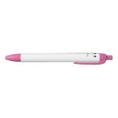 Stylo Kawaii Rose Noir (Bas)