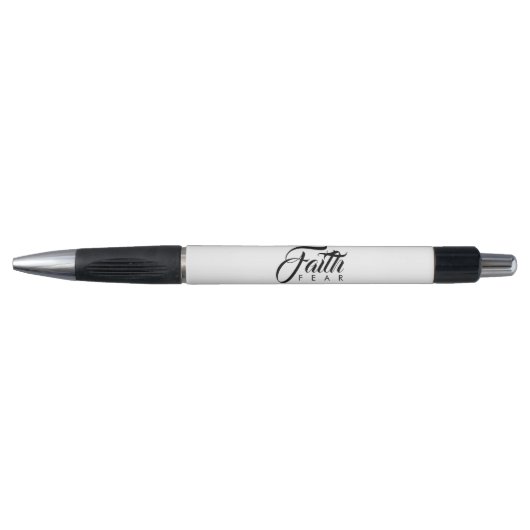 Stylo La foi au-dessus de la peur blanche (Devant)