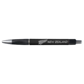 Stylo La NOUVELLE ZÉLANDE (avec la fougère argentée)