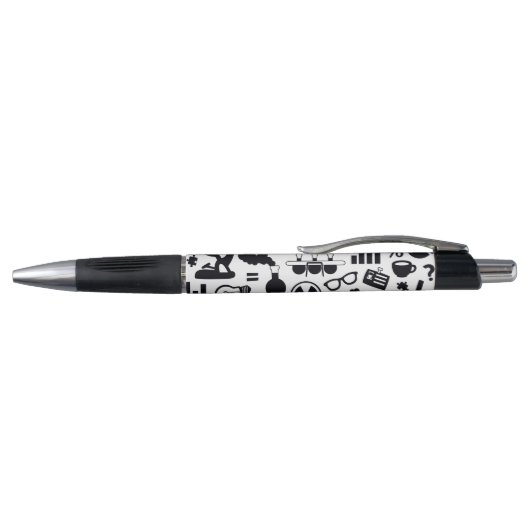 Stylo La Science pour le motif de scientifique (noir et (Haut)