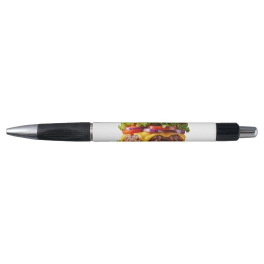 Stylo Le cheeseburger appétissant de SlipperyJoe au baco (Devant)