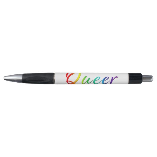 Stylo Le mot unique expressif et étrange de SlipperyJoe (Devant)
