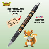 Stylo L'écureuil unique rend l'Amérique en bonne santé �