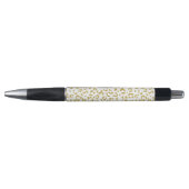 Stylo Leopard d'or, Parties scintillant d'or, Empreinte  (Devant)