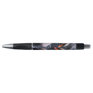Stylo Les cygnes romantiques dans les merveilles hiverna