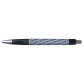 Stylo Les Pelouses Bleues Et Blanches, (Devant)