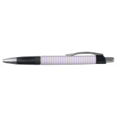 Stylo Lilac purple and white candy stripes (Haut)