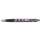 Stylo Livre Rose et plume promotionnelle (Dos)