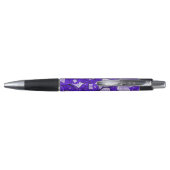 Stylo Livres Violets Fond Promotionnel (Dos)