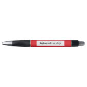 Stylo Logo d'entreprise rouge (Devant)