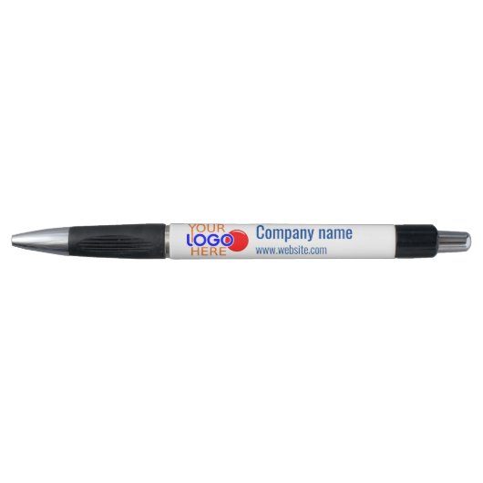 Stylo Logo et informations de l'entreprise (Devant)