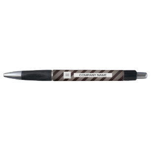 Stylo Logo noir et Brown entreprise Business Elegant Pe
