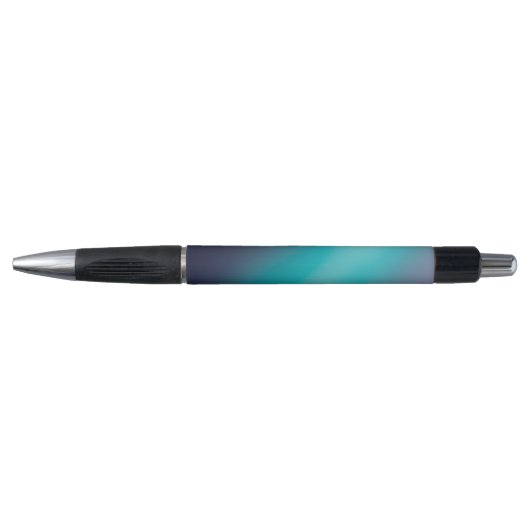 Stylo Lune turquoise effet ombre (Devant)