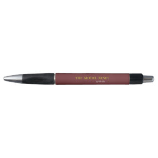Stylo Luxury Deep Burgundy & Gold Parisian Chic Custom P