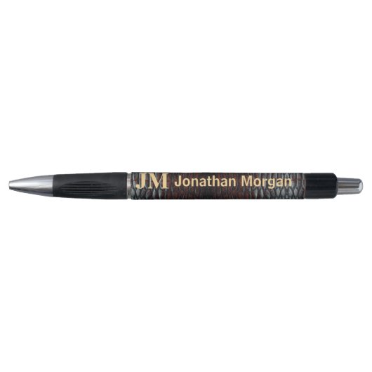 Stylo Luxury Executive Monogram Premium Leather (Devant)