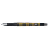 Stylo MACLEOD Lewis TARTAN Lettre M Monogramme (Peut Mod (Devant)