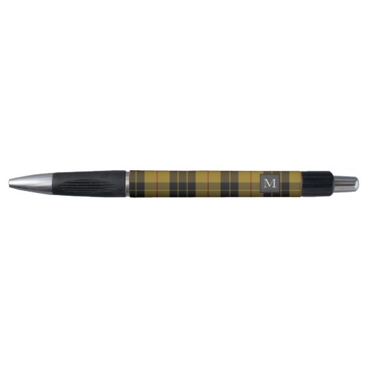 Stylo MACLEOD Lewis TARTAN Lettre M Monogramme (Peut Mod (Devant)