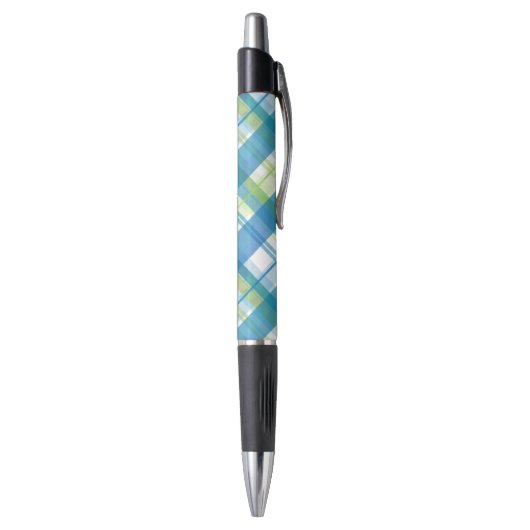 Stylo Madras Plaid Green et Blue (Bas (Vertical))