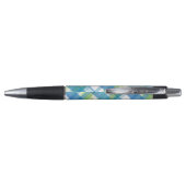 Stylo Madras Plaid Green et Blue (Dos)