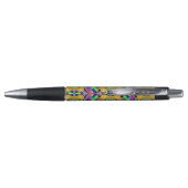 Stylo Mandala bleu et gras (Dos)