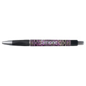 Stylo Mandala violet (Devant)