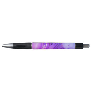 Stylo Marbre violet exotique
