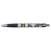 Stylo Marguerites à points jaunes (Dos)